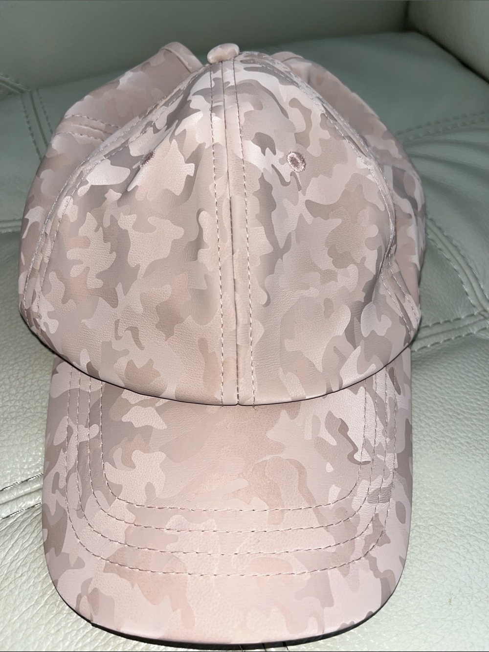 Ponyflo Pink Camo Ball Cap